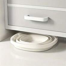 Portable Folding Bucket Thickened Handheld Plastic Bucket Car Home Dormitory Travel Outdoor Fishing Camping Equipment - Multicolor - View 6