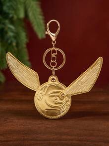 HARRY POTTER X SHEIN 钥匙扣和钥匙链 - 金色 - 查看 4