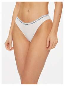 Calvin Klein 3 Pack Women's Bikini Briefs - vit/vit/vit - Visa 4