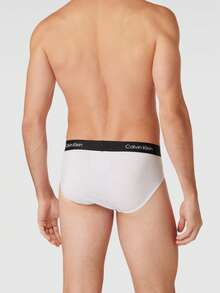 Calvin Klein Men's Briefs - White - View 3