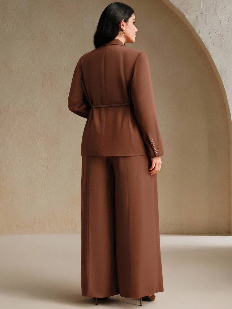 French Elegant Business Commuting Women's Suit Set