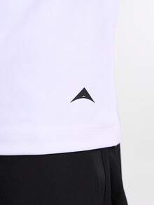 Camiseta de tirantes casual de unicolor para hombres, versátil para el verano - Blanco - Ver 5