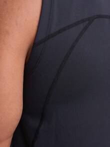 Áo ba lỗ cổ tròn thường ngày đa năng cho nam - màu đen - Xem 6