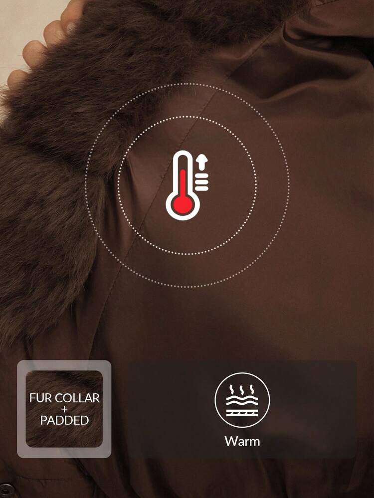 Abrigo acolchado de mujer con cuello corto y esponjoso, adecuado para otoño, invierno, salir, elegante, formal, fiesta, chic, Año Nuevo, abrigo de invierno para mujer, Navidad, trabajo, graduación, boda, lujo