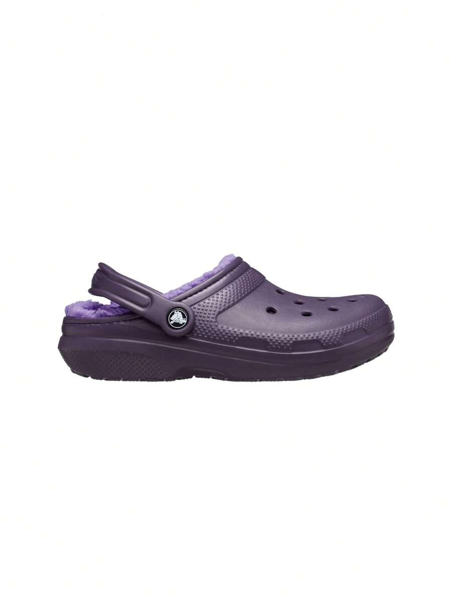 Crocs Classic Lined Clog K DVt - Dark Violet - View 1