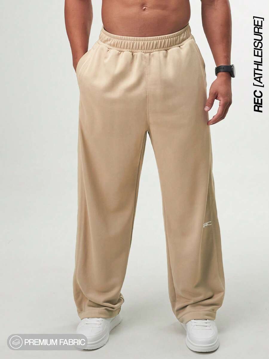 ARC Activewear Jogger Pants Trousers Performance Bottoms Gym Workout Fitness Running Leisure Wear - Brown - View 1