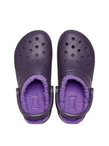 Crocs Classic Lined Clog K DVt - Dark Violet - View 2