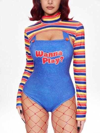 ROMWE Avant Halloween Cosplay Costume