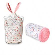 15/45/75/150 pièces Sacs poubelle à cordon, pour petite cuisine, salle de bain, chambre, extra résistants, sacs poubelle sans odeur, sacs poubelle jetables, doublures de poubelle, fournitures de nettoyage, usage professionnel, pour cuisine, salon, salle de bain, bureau et hôtel