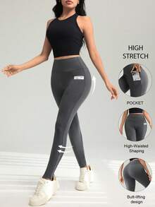 Modelyn 2 Pockets Stretchy Slim Fit Women Leggings Fall Cloth For Women