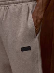 Musero Quần jogger nam dáng rộng, chất liệu cao cấp, có logo thương hiệu, bo gấu, cạp chun co giãn, chỉ bao gồm quần, thích hợp cho mùa Thu/Xuân/Hè. - Màu Khaki - Xem 6