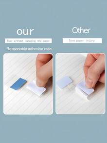 SHEIN 60/120/240 Pieces Of Adhesive Index Tags, Writable And Reusable File Labels, Colorful Page Marker Tags, Suitable For Reading Notes, Books, And Organizing Files,Low Viscosity, Does Not Damage Paper - Multicolor - View 2