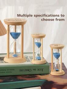 1 个木制倒计时器，用于玩耍、做家庭作业、时间管理 - 彩色 - 查看 1