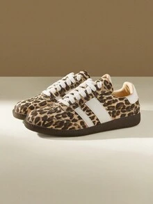 CUCCOO EASI Damen Lässig Schnür-Sneaker mit flachem Komfort, vielseitig für den täglichen Gebrauch - Verschiedenfarbig - Übersicht 2