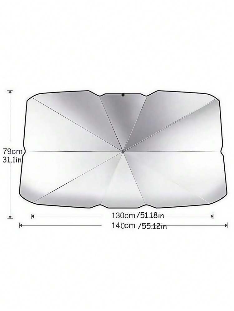 夏季必备：1 件装汽车遮阳帘，让您保持凉爽，免受阳光照射 - 彩色 - 查看 5