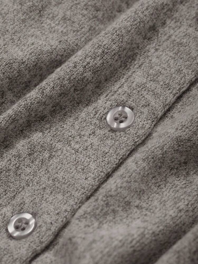 Women Solid Color Round Neck Casual Loose Open Front Long Sleeve T-Shirt,Fall Clothes