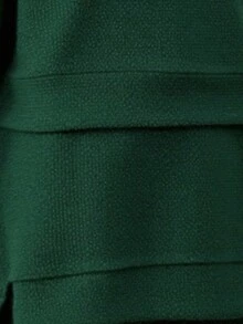 SHEIN 年轻女孩宽松休闲舒适连帽套头衫和裤子套装 - 綠色 - 查看 9