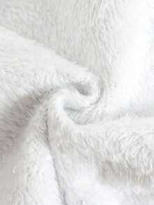 SHEIN 两件套男童休闲舒适多功能印花立领拉链连帽衫和保暖内衬运动裤套装，面料厚实，学院风秋冬装 - 淺灰色 - 查看 9