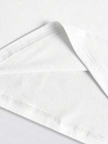 EMERY ROSE 女士圆领长袖休闲T恤，印有“2025少女之旅”图案，是送给女孩的周末礼物 - 白色 - 查看 3