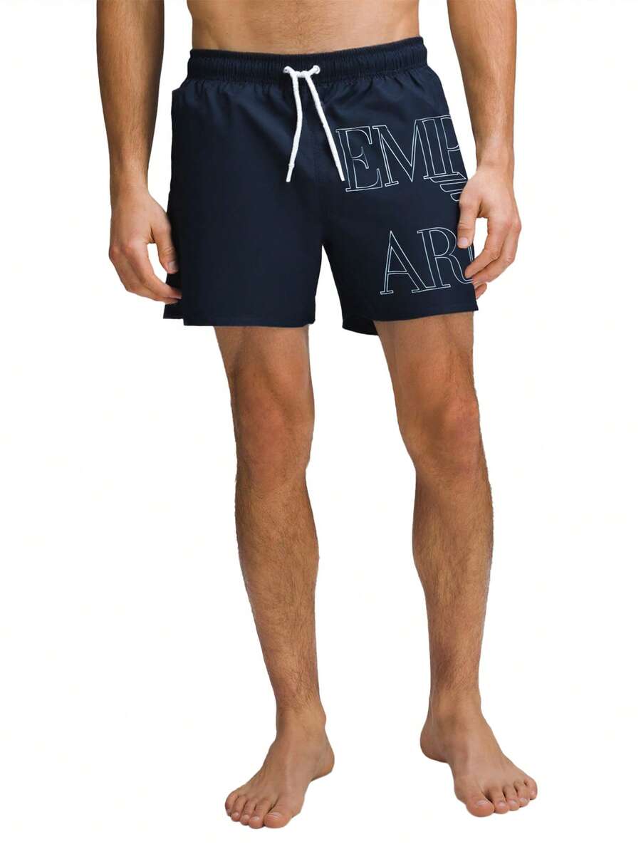 Emporio Armani Men's SwimShorts Armani Blue - Navy Blue - View 1