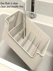 SHEIN A Six-Compartment Detachable Separated Seasoning Rack, A Large-Capacity Refrigerator, A Cabinet And A Seasoning Storage Box On The Living Room Countertop, And A Practical Shelf. - Multicolor - View 9