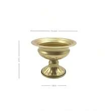 Retro High Foot Flowerpot, European Style Wedding Decoration Flower Vase, Photography Prop, Dry Flower Arrangement, High-End Decor - Multicolor - View 8