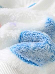 Cozy Pixies 2 piezas/Set Sudadera de felpa gruesa con estampado de planetas y pantalones de cintura elástica para niño pequeño, 2 piezas/Set Pijama de suéter de cuello redondo de punto suave forrado de felpa y pantalones, estilo básico clásico y cómodo adecuado para el hogar, uso diario, festivales, Halloween, Navidad, adecuado para invierno, otoño, Navidad