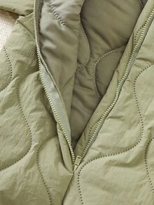 SHEIN 1 Stück Baby Jungen einfarbiger Kapuzen-Jumpsuit, weich & bequem im Lässig-Stil, geeignet für Ausflüge im Herbst/Winter, Outdoor-Aktivitäten, Urlaub, Alltagskleidung, Reisen im Herbst - Grün - Übersicht 7