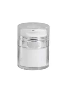 15ml/30ml/50ml/100ml 真空泵瓶、真空面霜罐、可再填充保湿霜分配器、按压式泵瓶，适用于乳液、精华液、化妆品、旅行和浴室存储”