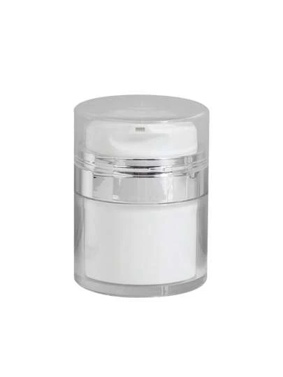 15ml/30ml/50ml/100ml 真空泵瓶、真空面霜罐、可再填充保湿霜分配器、按压式泵瓶，适用于乳液、精华液、化妆品、旅行和浴室存储”