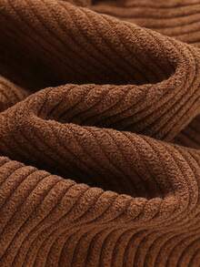 Cozy Pixies 男婴灯芯绒休闲舒适裤，可爱图案简约风格百搭，适合室内、户外滑雪、日常穿着、运动、玩耍、派对、摄影、圣诞节、秋冬 - 棕色 - 查看 8