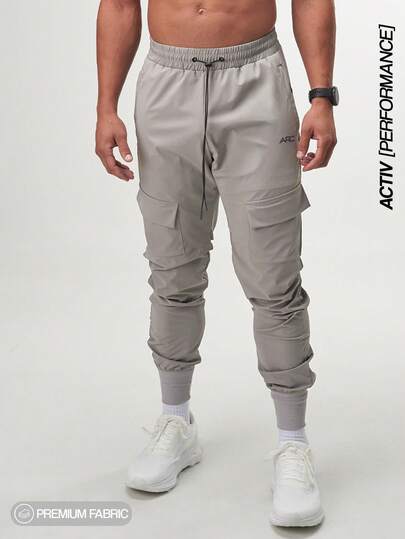 ARC Activewear Men Jogger Pants Trousers Performance Bottoms Gym Workout Fitness Running Leisure Wear, Fall