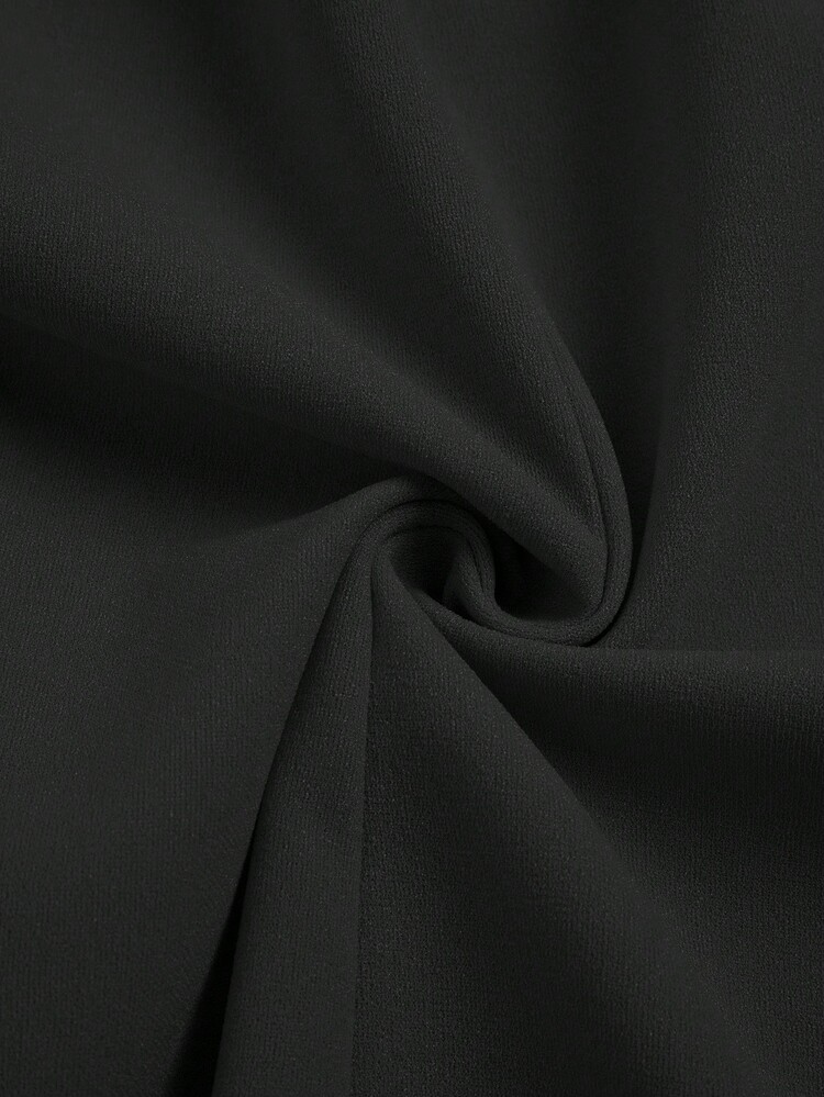 Vionelle Plus Size Fitted Business Blazer - Black - View 7