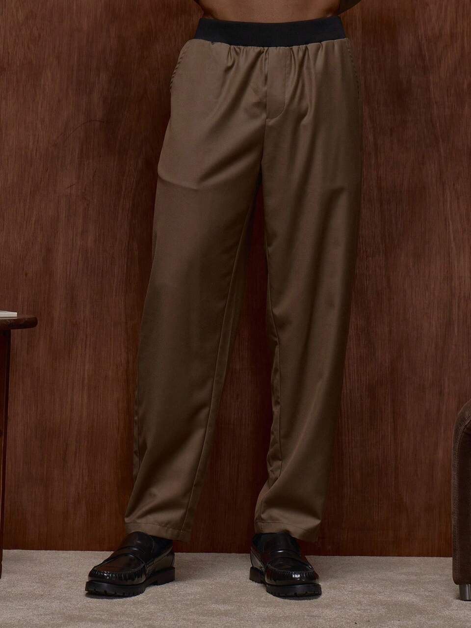 Men Relaxed Fit Tapered Leg Premium Slip Hand Insert Side Pocket Trouser Elasticated Waistband Tracksuit Bottoms Only Sets Fall/SPRING SUMMER