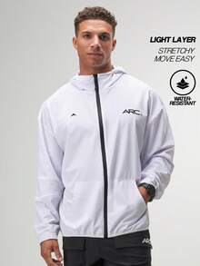 Herren Lässig vielseitige einfache Kapuzenjacke Vollreißverschluss Hoodie bequem