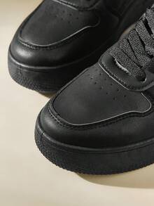 CUCCOO EASI Women's Fashionable Lace-Up Thick Sole Casual Shoes, Waterproof Platform Sneakers, Versatile For Spring & Autumn For Christmas