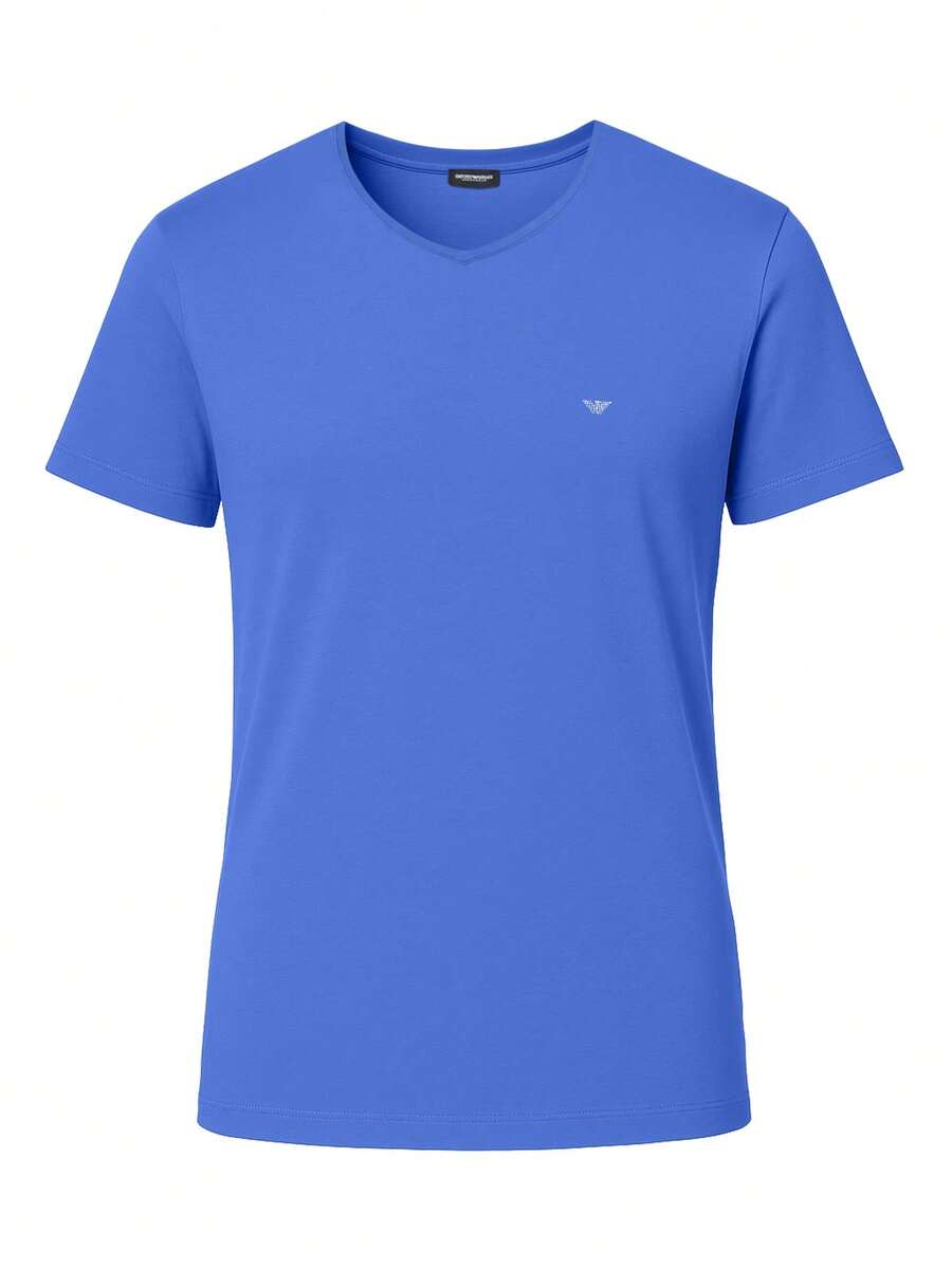 Emporio Armani Women's T-Shirts Blue - Blue - View 1