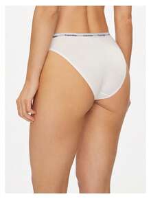 Calvin Klein 3 Pack Women's Bikini Briefs - vit/vit/vit - Visa 5