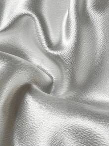 Sunspun 万圣节撞色简约甜美泡泡袖短腰束腰连衣裙 - 黑與白 - 查看 6