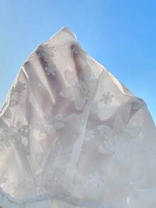 LanaWest Women's Woven Puff Sleeve Off-Shoulder Crop Top, Paired With, Ladies' Carnival Costume For Performance, Dirndl - White - View 6