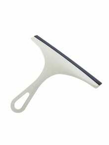 1pc Soft Rubber Glass Squeegee, Window, Bathroom Floor Tile Glass Cleaning Tool Home Bathroom Decor Summer Back To School