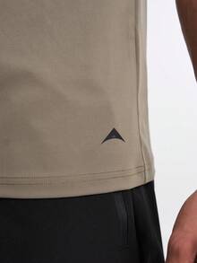 Áo ba lỗ cổ tròn thường ngày đa năng cho nam - xanh quân đội - Xem 5