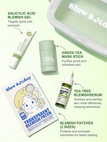 Slow Sunday 清洁控油护肤套装，秋冬日常护肤，深层清洁，舒缓亮白，有效控油。每套护肤套装均配有防水收纳化妆包，是旅行必备、商务必备、居家必备，也是馈赠家人、朋友、爱人的好礼。 - 白色 - 查看 4