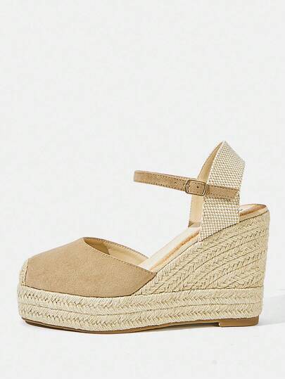 Styleloop 女士时尚银色坡跟粗带凉鞋，适合万圣节、圣诞节、派对、音乐节、秋季