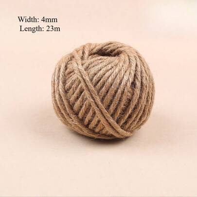 10m Rope For Cat Scratchers - , Natural Sisal - Ideal DIY Craft & Pet Toy Accessory, Natural Rope For DIY Cat Scratching Post - Length Is 393 Inches