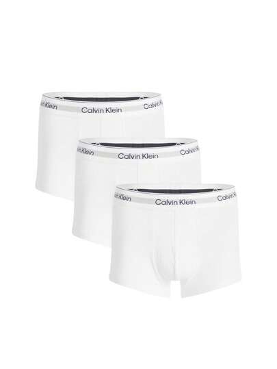 Calvin Klein 3 Packs Men's Letter Waistband Casual Comfortable Boxer Briefs