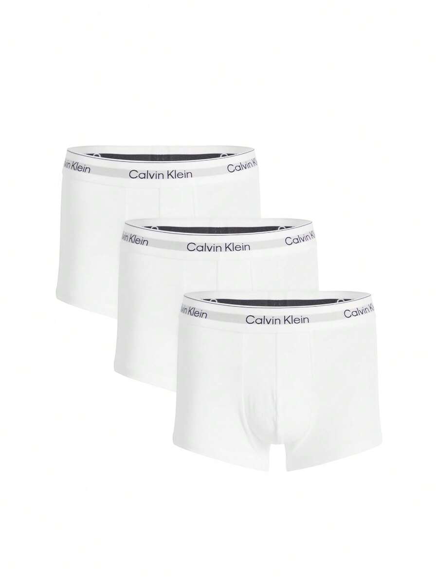Calvin Klein 3 Pack Boxers - White - View 1