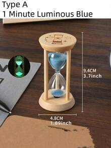 1 个木制倒计时器，用于玩耍、做家庭作业、时间管理 - 彩色 - 查看 19