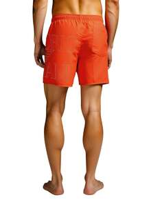 Emporio Armani Men's SwimShorts Orange - Orange - Voir 2