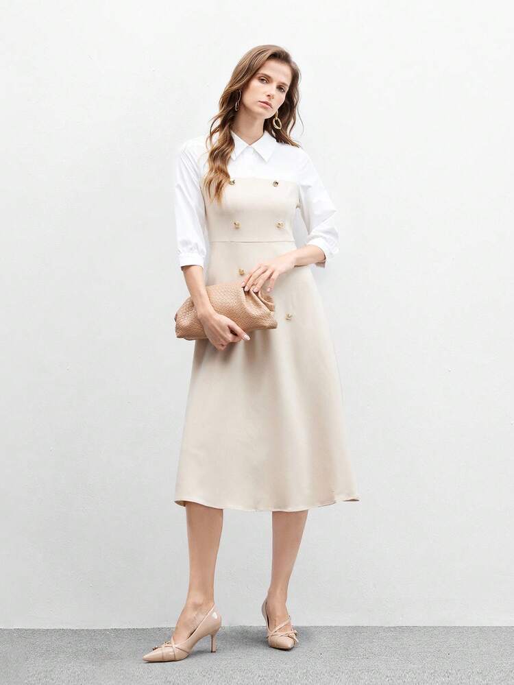 CUCCOO BIZCHIC Apricot Multi-Strap Pointed Toe High Heel Pumps, Sexy Stiletto Women Shoes For Outdoor, Commute, Party, Banquet For Christmas Spring Shoes